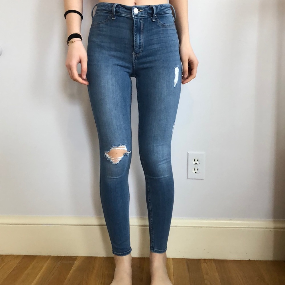 Hollister High-Rise Skinny Jeans
